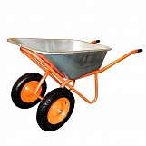 Тележка строительная 2-кол. TS120/2-PLUS  V-120л, 300кг/колесо 4.00-8